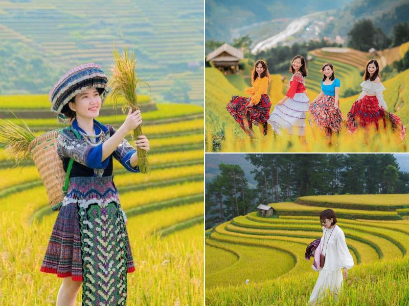 Mù Cang Chải - Địa điểm du lịch Tây Bắc “hot” nhất mùa lúa chín Mù Cang Chải - Địa điểm du lịch Tây Bắc “hot” nhất mùa lúa chín