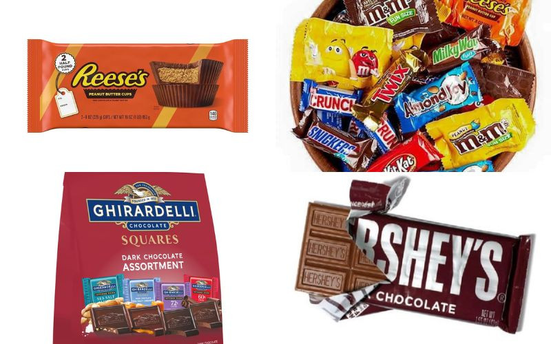 Các loại kẹo socola - Ngọt ngào và thơm ngon Các loại kẹo socola - Ngọt ngào và thơm ngon