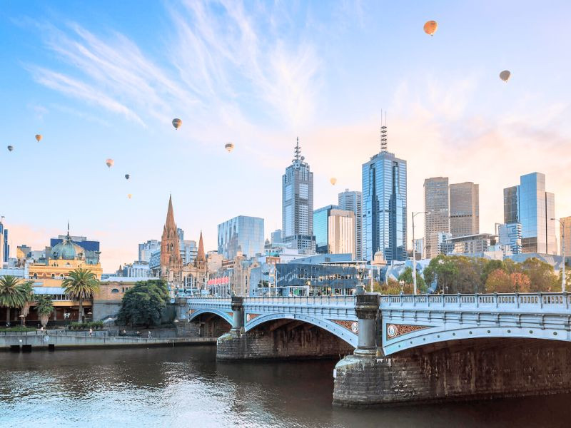 Thời tiết của Melbourne vào cuối xuân