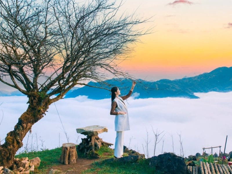 Sương mờ làm Sapa trở nên thơ mộng và dịu dàng trong những ngày Tết Sương mờ làm Sapa trở nên thơ mộng và dịu dàng trong những ngày Tết