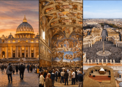 Vùng đất linh thiêng giữa lòng Rome - nơi Đức Giáo hoàng chủ trì các nghi lễ trọng đại