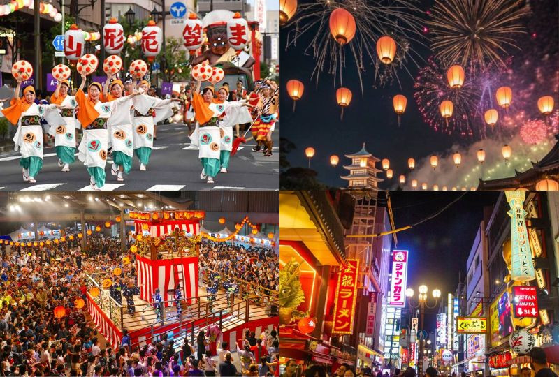 Tokyo sôi động với các lễ hội màu hè rực rỡ