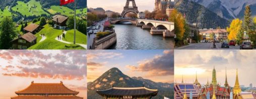 Du lịch nước ngoài tháng 8 là trải nghiệm thú vị